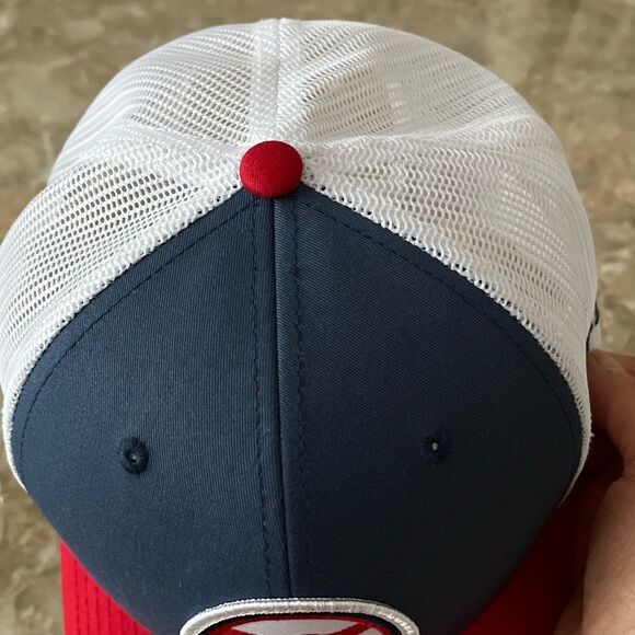 Twins STH red/blue/white unisex baseball cap, mesh back, adjustable snaps, OS - Picture 6 of 7